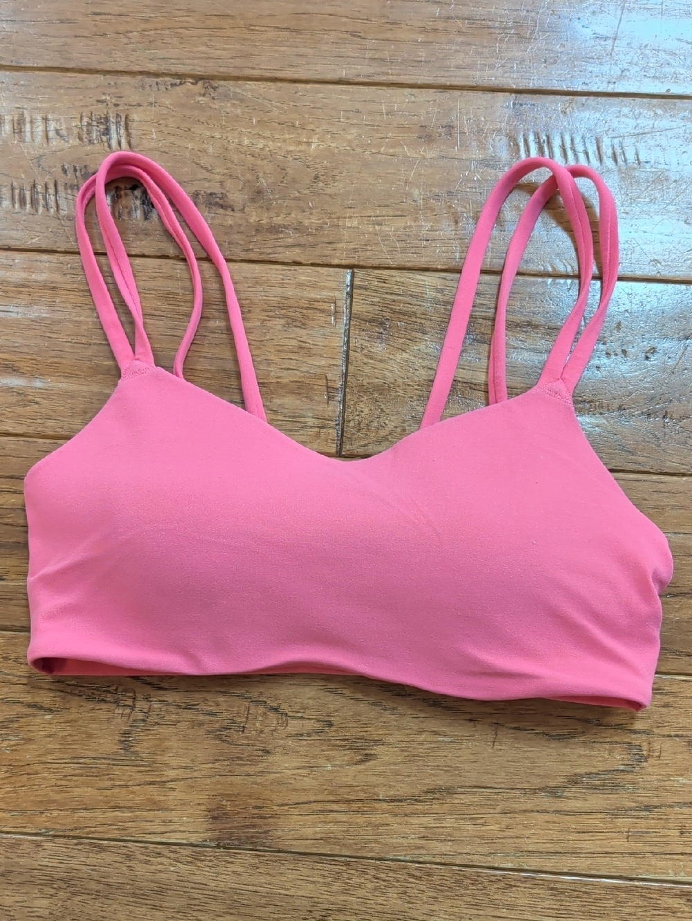 Nike Women's Double-Strap Bralette - Pink Sports Bra